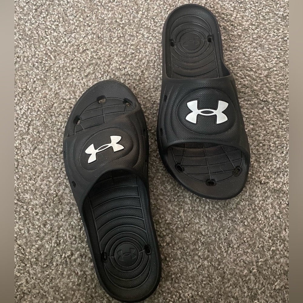 Under Armour Mens/Boys Locker IV Slides. Size 8. - Picture 5 of 5